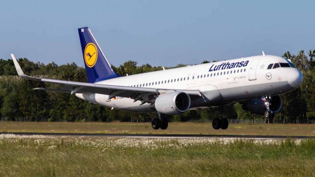 Lufthansa ще лети директно от Варна до Франкфурт
