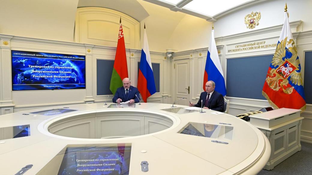 Путин започна ядрени учения с Лукашенко