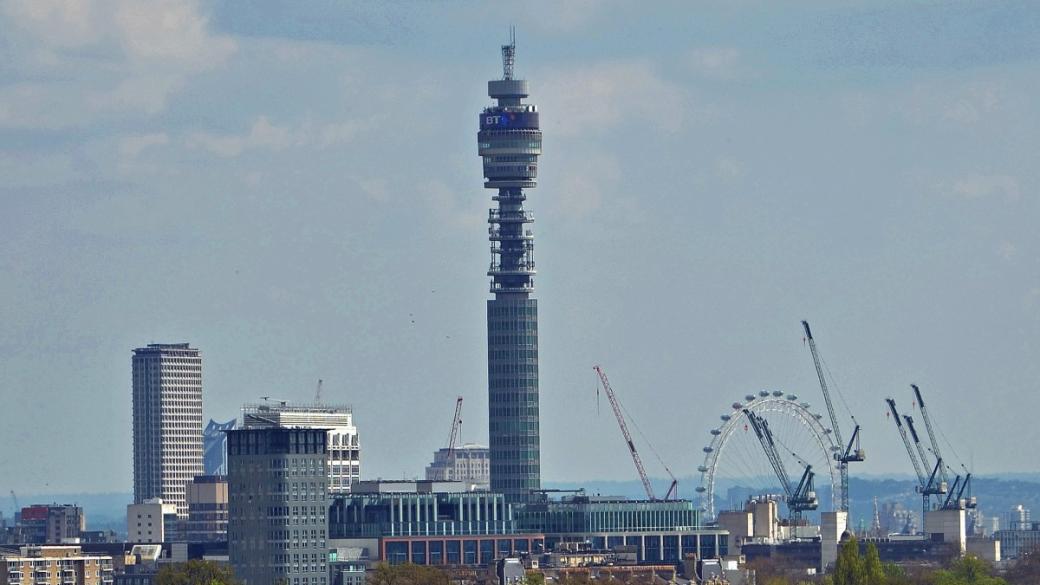 Емблематичната телекомуникационна кула на Лондон се превръща в хотел
