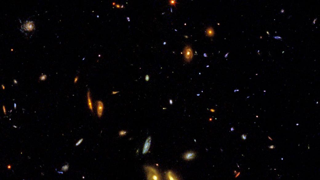 Хъбъл откри най-голямата група от древни галактики-джуджета