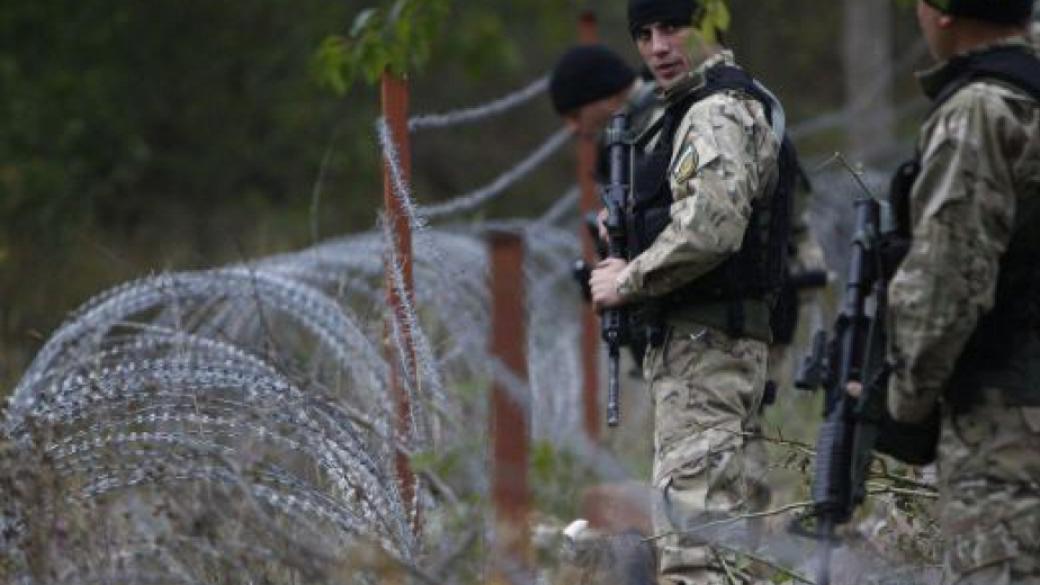 Военни на българо-гръцката граница след нахлуването на мигранти
