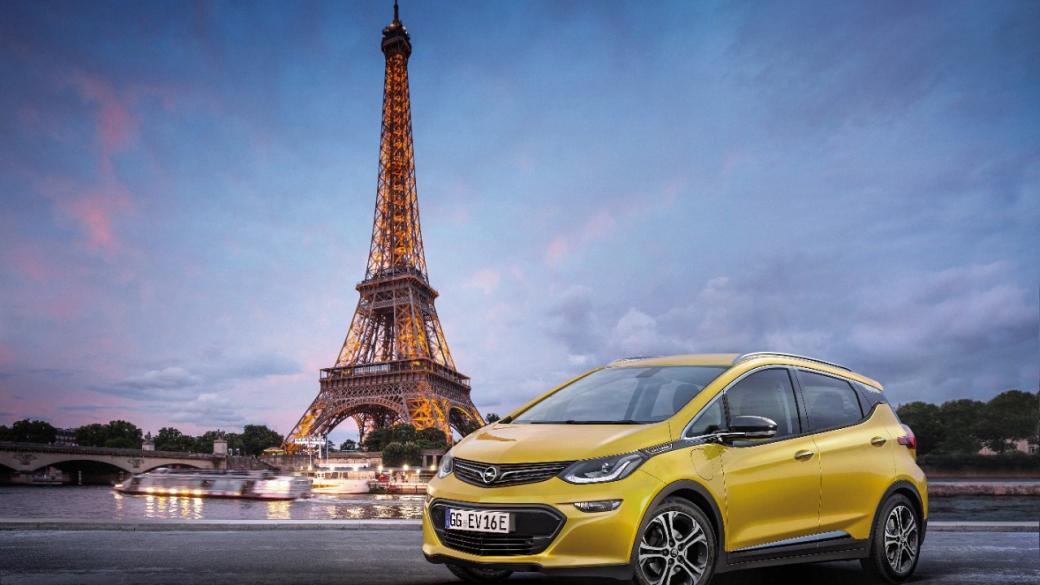 Opel представя революционен електрически автомобил