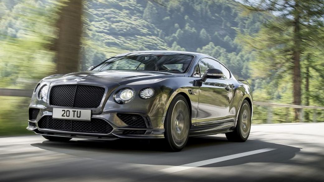 Bentley представи най-бързата кола в историята си
