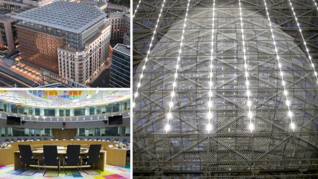 „Космическото яйце“ – новата сграда на Съвета на ЕС