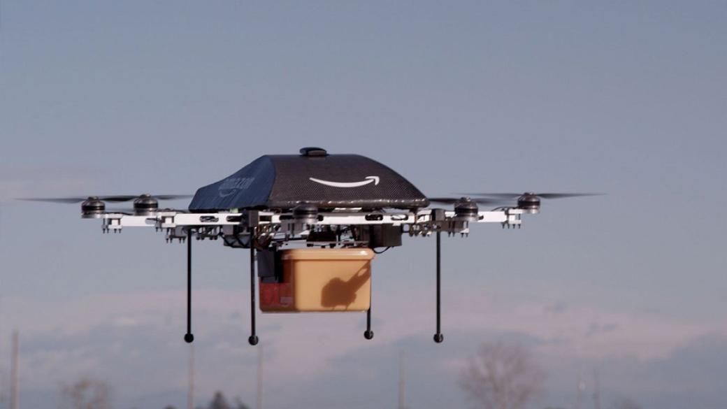 Amazon патентова концепция за доставки с парашут