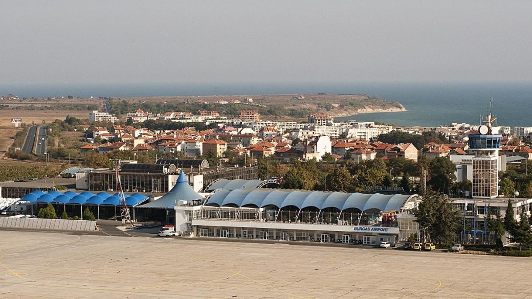 Рекорден брой обслужени полети на летище Бургас