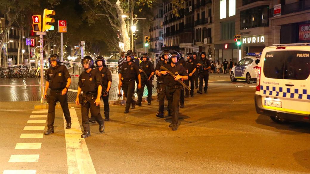 Властите арестуваха трети заподозрян за атаката в Барселона