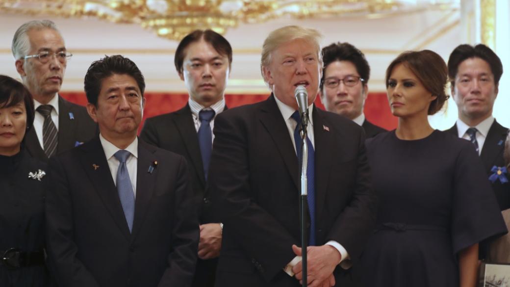 Доналд Тръмп обвини Япония в нечестни търговски практики