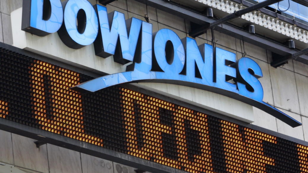 Dow Jones скочи с близо 300 пункта в началото на търговията