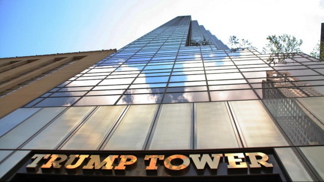 Кулата на Доналд Тръмп се подпали
