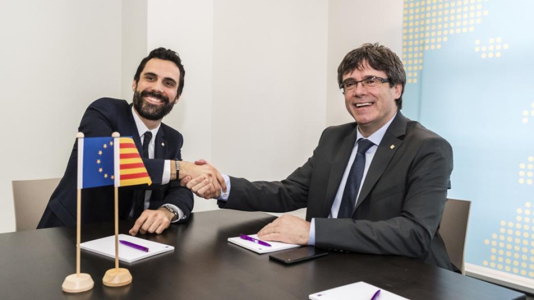 Каталуния отложи избора на нов премиер, защото само Пучдемон е кандидат