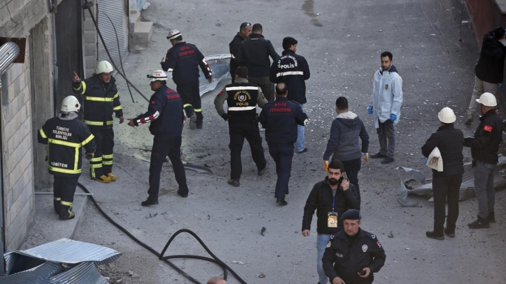Ракети от Сирия удариха турски граничен град