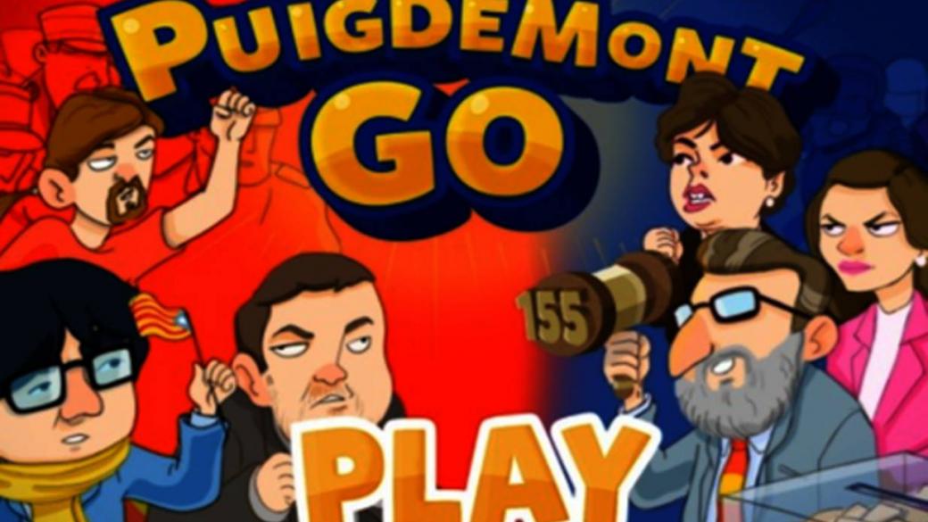 В Испания създадоха мобилна игра Puigdemont Go