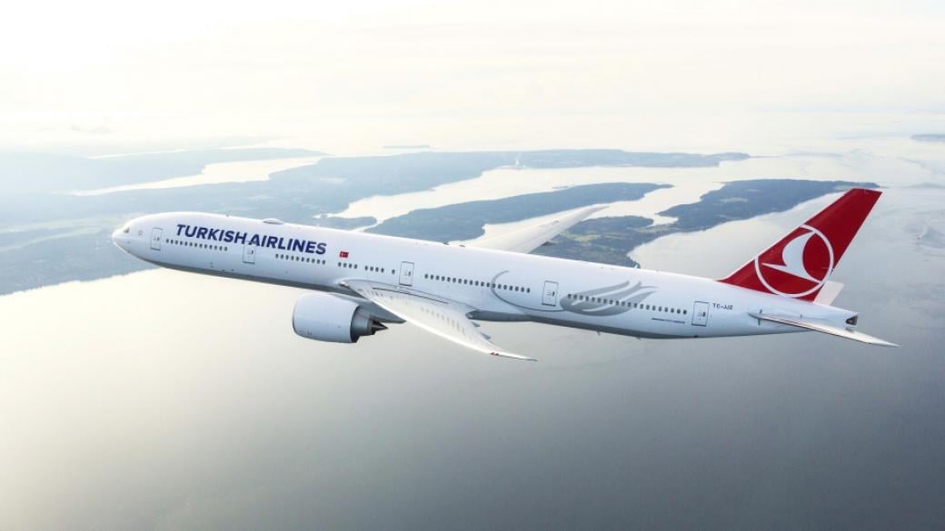За пръв път пътниците на Turkish Airlines надхвърлиха 5 млн.