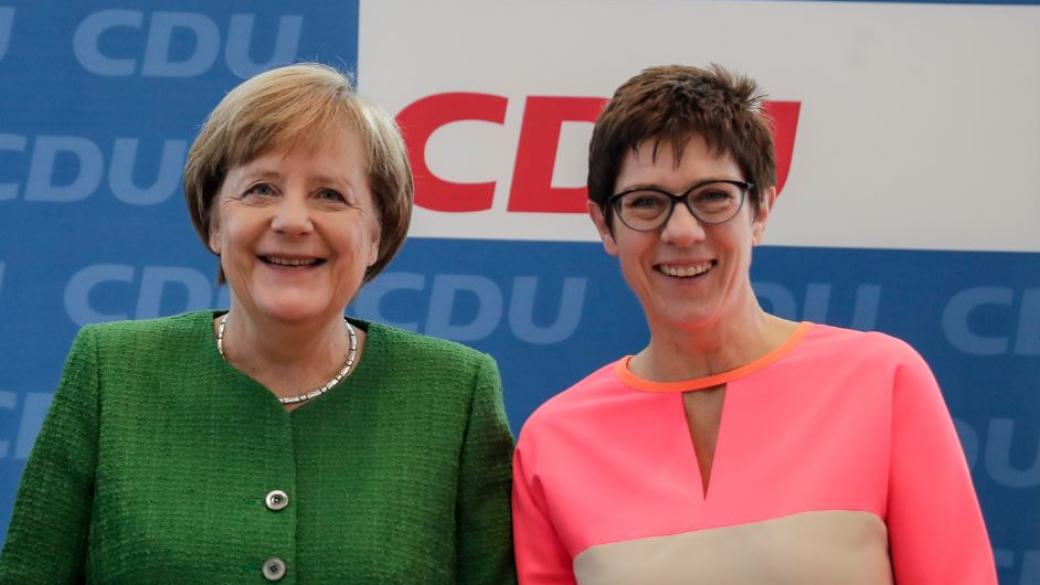 Меркел предложи жена за №2 в партията си