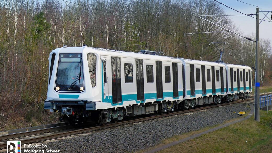 Siemens тества първия влак за новото софийско метро