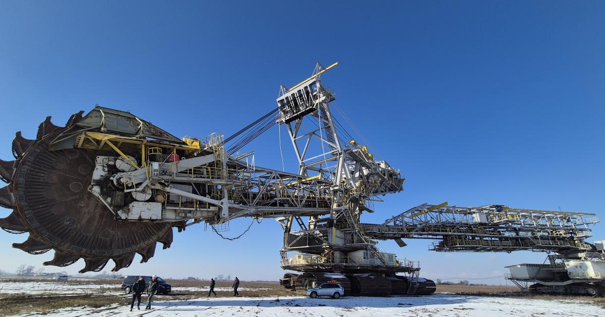 The giant with a gentle name that will remind us of the coal past