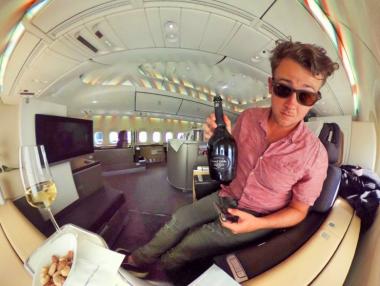 В самолета на бъдещето може да се появят велоергометър и кафене