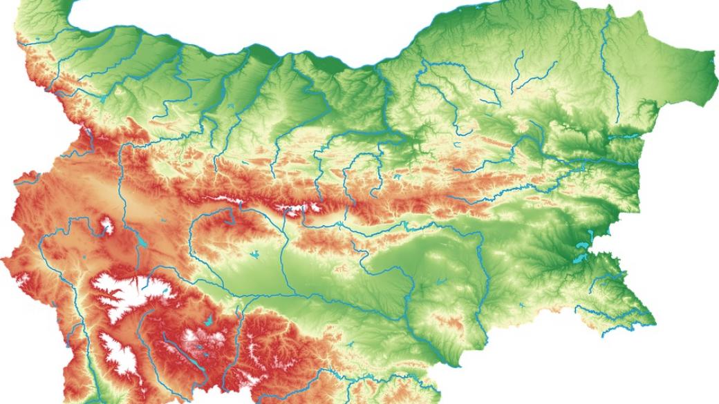 Шест карти за малките общини в България