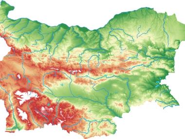 Шест карти за малките общини в България