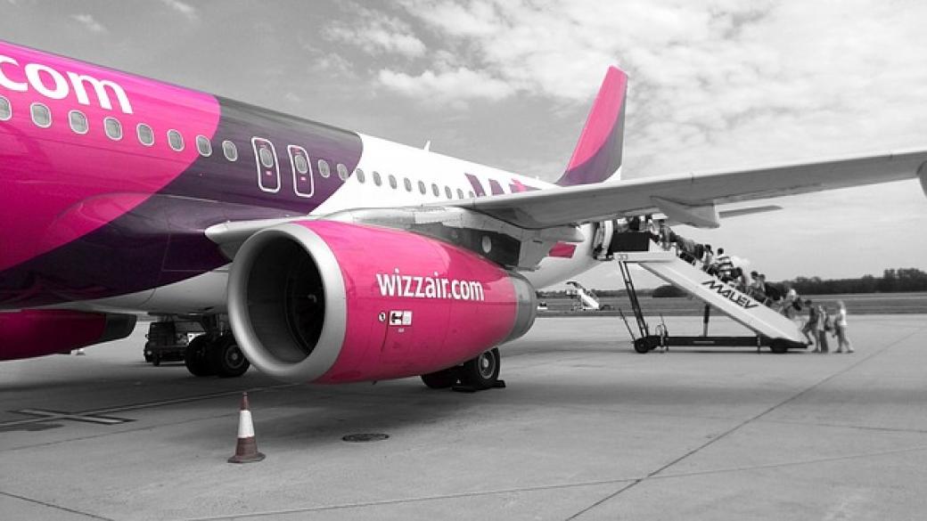 Wizz Air пренасрочва всичките си утрешни полети от и до Белгия заради стачка
