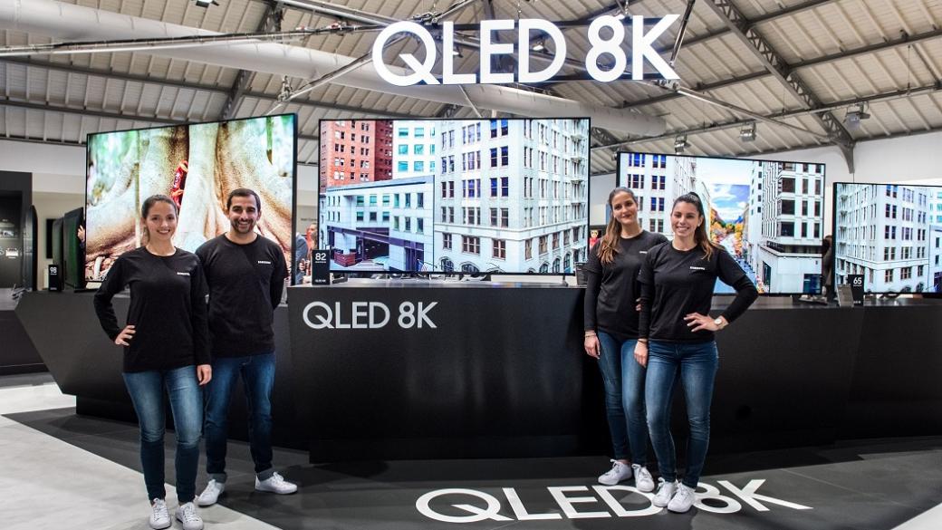 Samsung представи пълната си гама QLED телевизори за 2019 г.