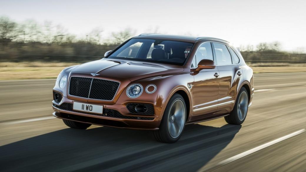 Bentley се похвали с най-бързия SUV