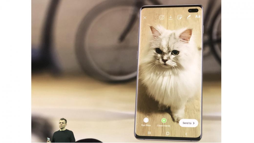 Samsung вкара Instagram Stories директно в камерата на Galaxy S10