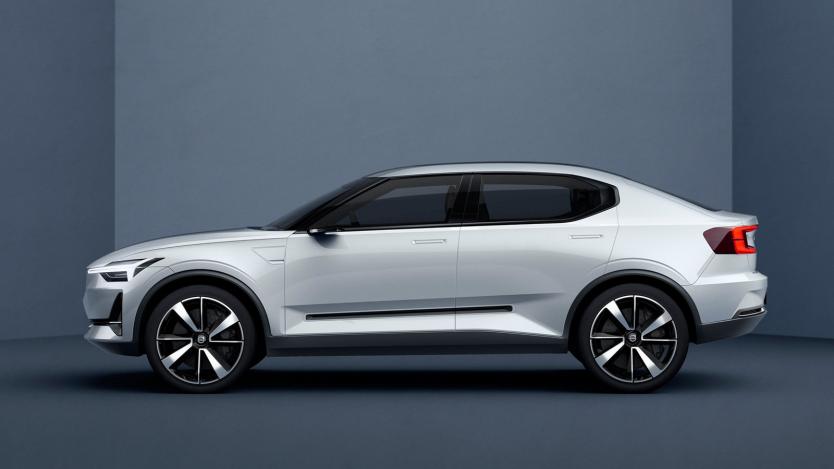 Volvo представи първия си напълно електрически автомобил