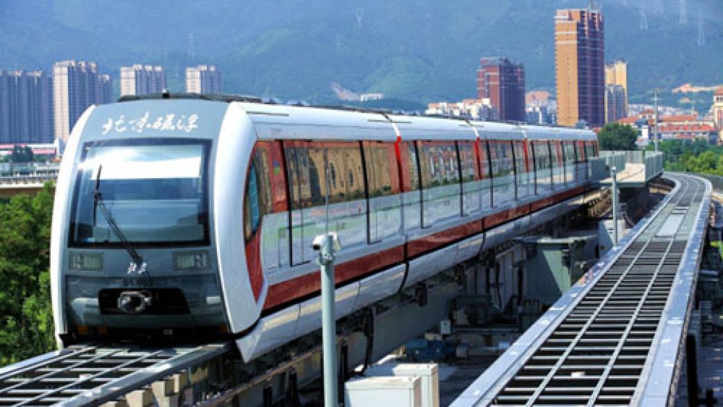 Китай ще представи нова генерация безпилотни влакове през 2020 г.