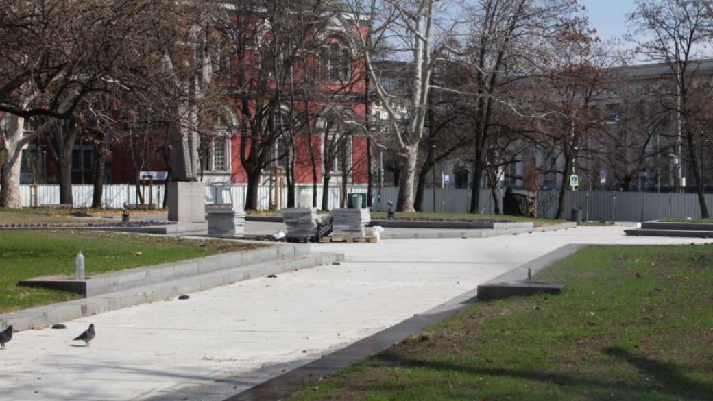 Фандъкова отказа да приеме ремонта на градинката „Св. Климент Охридски“