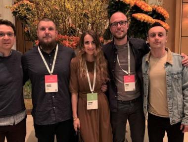 Endeavor прие основателите на българската компания Skapto