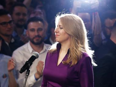 Словакия избра първата си жена президент