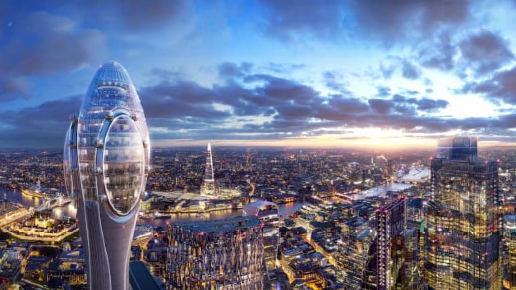 Лондонските власти одобриха новия небостъргач-лале