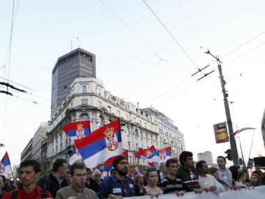 Белград става арена на един от най-мащабните протести в страната