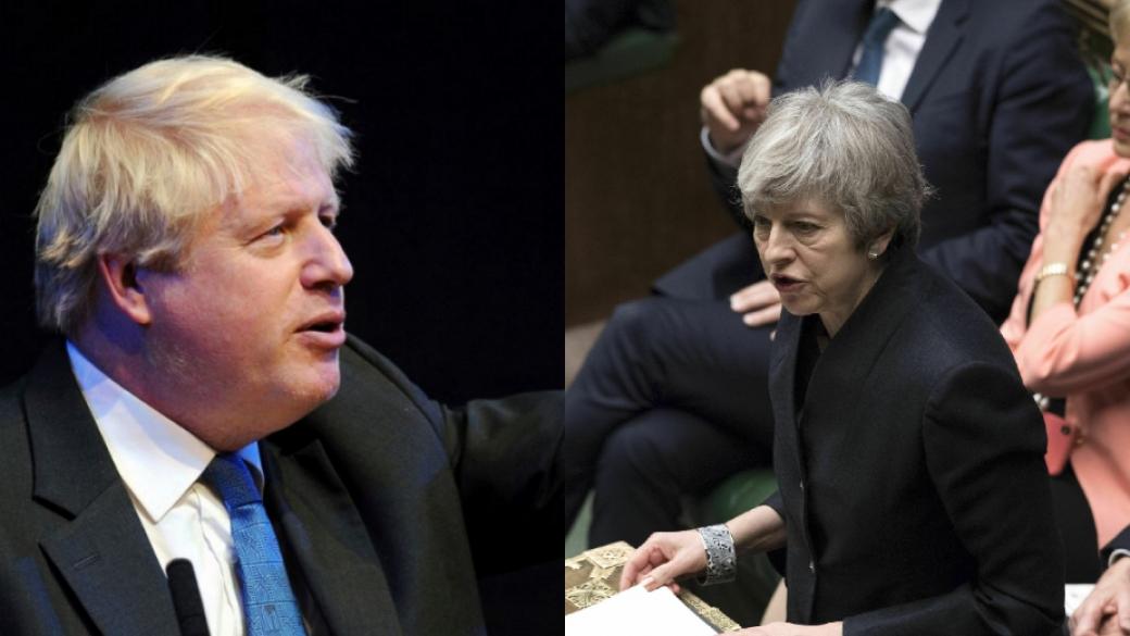 Борис Джонсън мисли да детронира Тереза Мей след Brexit