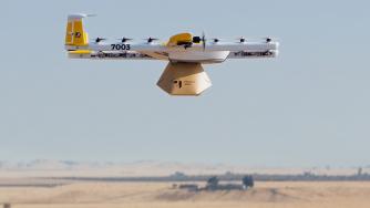 Google изпревари Amazon при доставките с дрон и в САЩ