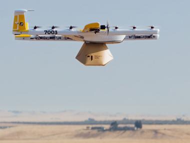 Google изпревари Amazon при доставките с дрон и в САЩ