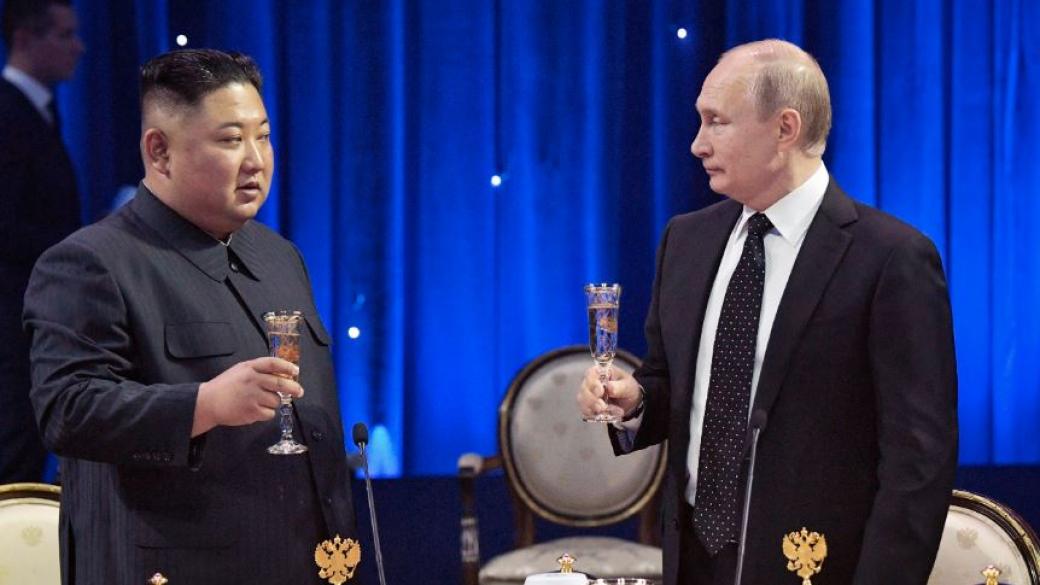 Срещата Путин-Ким в снимки