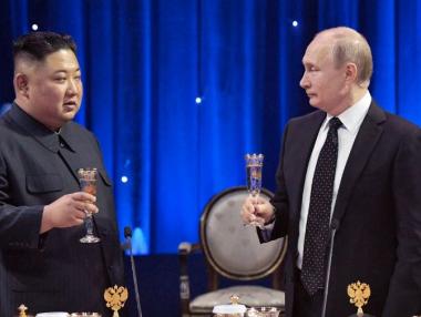 Срещата Путин-Ким в снимки