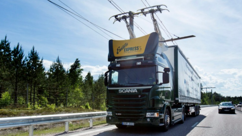 Германия пусна първата си електрическа магистрала за камиони