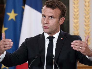 Макрон поля със студена вода американските амбиции срещу Huawei