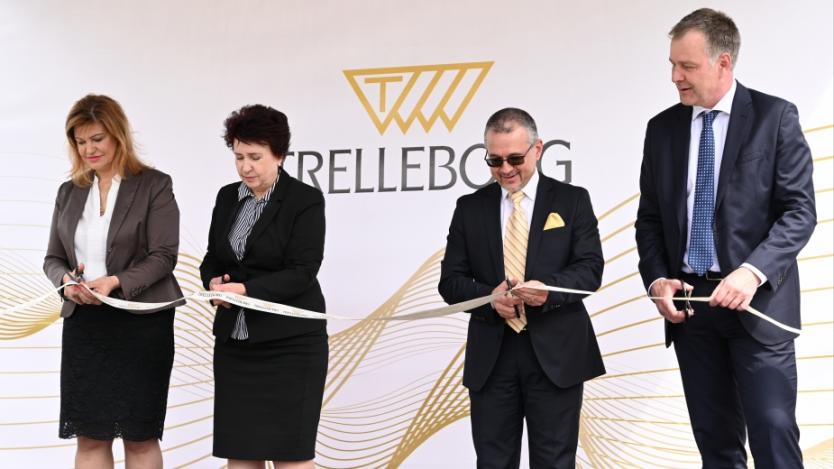 Trelleborg инвестира 4 млн. евро в новата си база в Перник