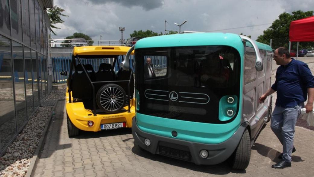 Българската Sin Cars представи електромобил L-city за градска среда
