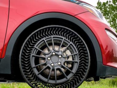 Michelin и General Motors ще разработват гуми без въздух
