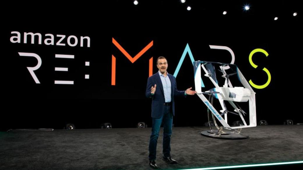 Amazon представи революционен дрон за доставки