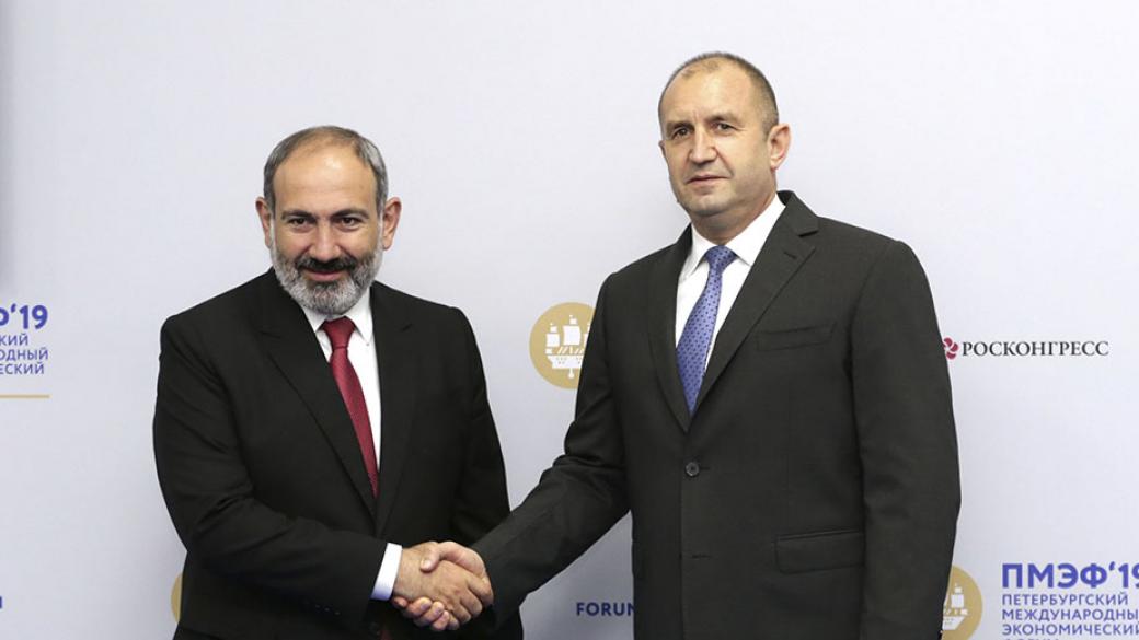 Арменският президент предложи България да се включи в магистрала с Иран