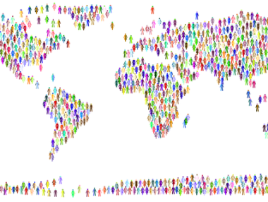 Къде живеят всички 7.5 млрд. души по света - в една картинка