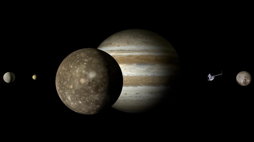Юпитер ще може да се наблюдава само с бинокъл през юни