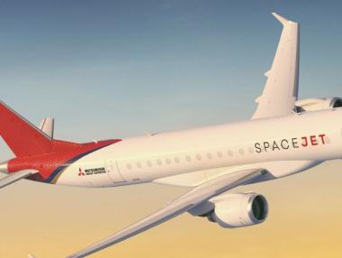 Mitsubishi представи новия си самолет SpaceJet